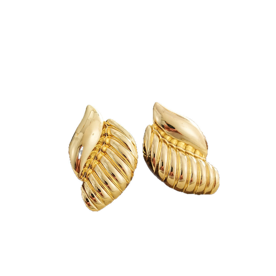 Threaded Water Drop Earrings Simple Women's Earrings