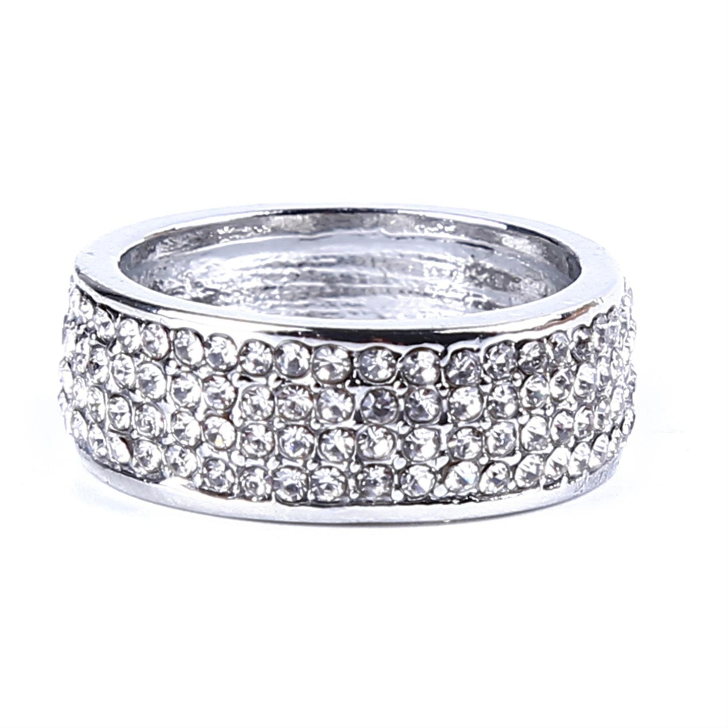 Diamond Five-row Ring