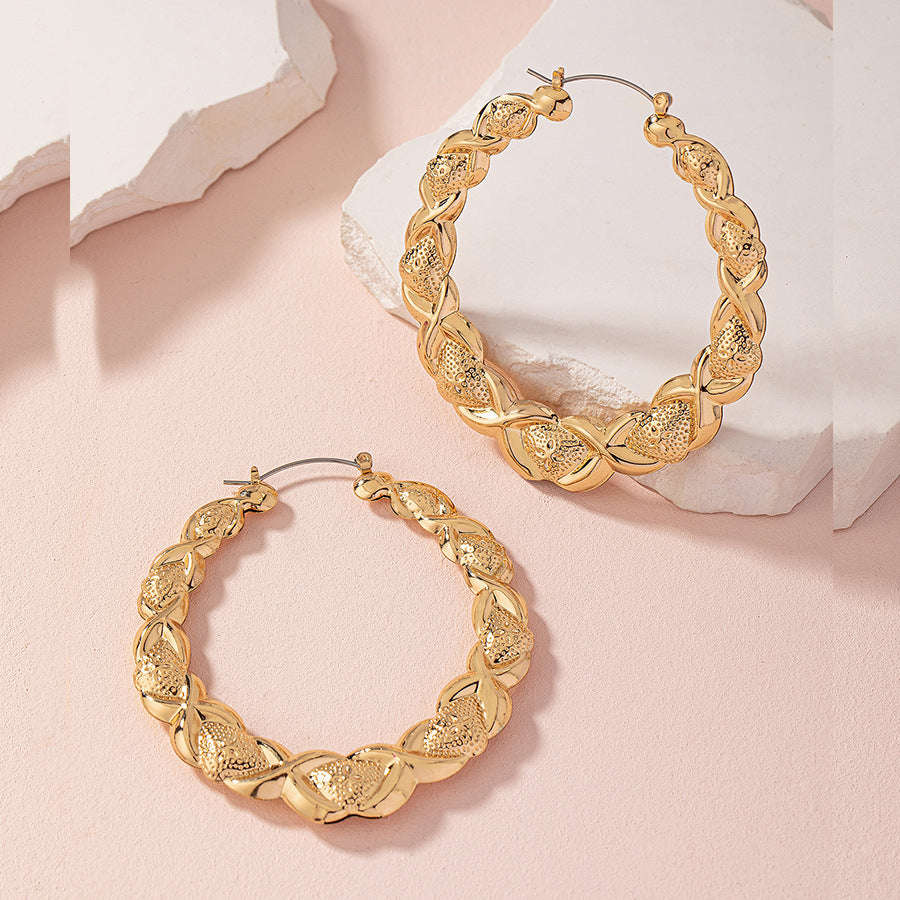 Exaggerated Personalized Creative Punk Earrings New