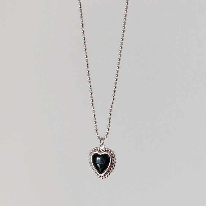 Simple Love Necklace Female Clavicle Chain Light Luxury Minority Simple