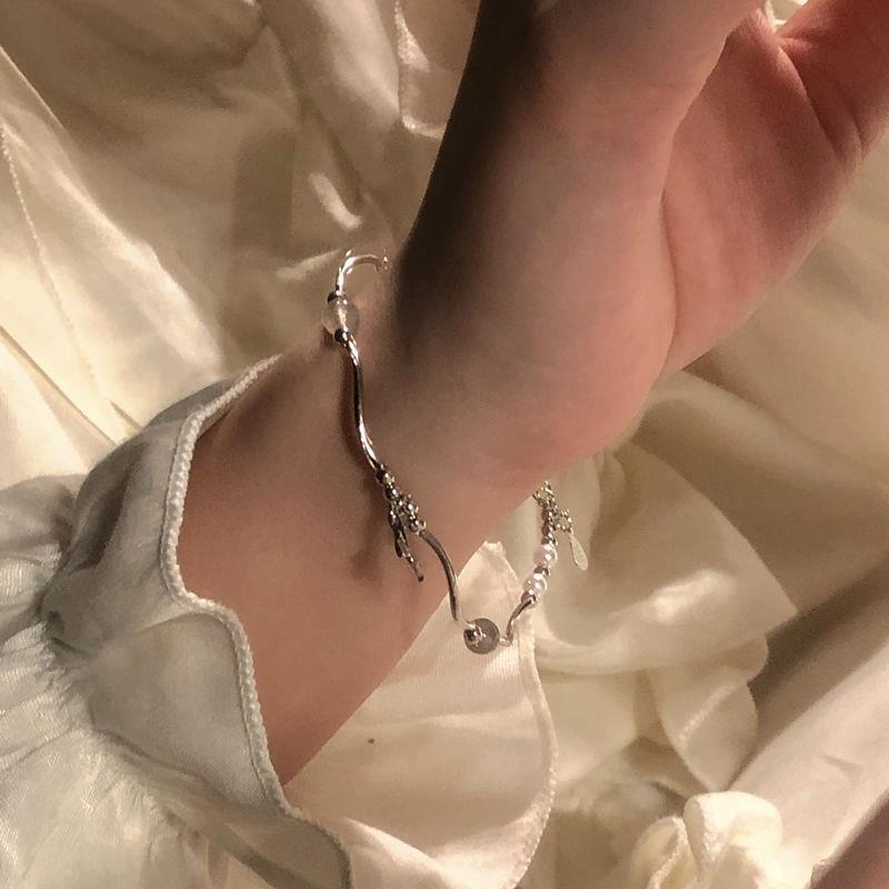 Pearl Fishtail Bracelet Ins Special-interest Design Light Luxury Women