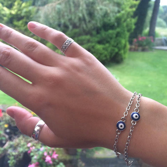 Fashion Personality Turkey Blue Eyes Bracelet