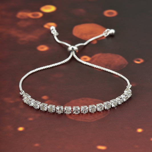 Micro-studded Claw Chain Simple Bracelet