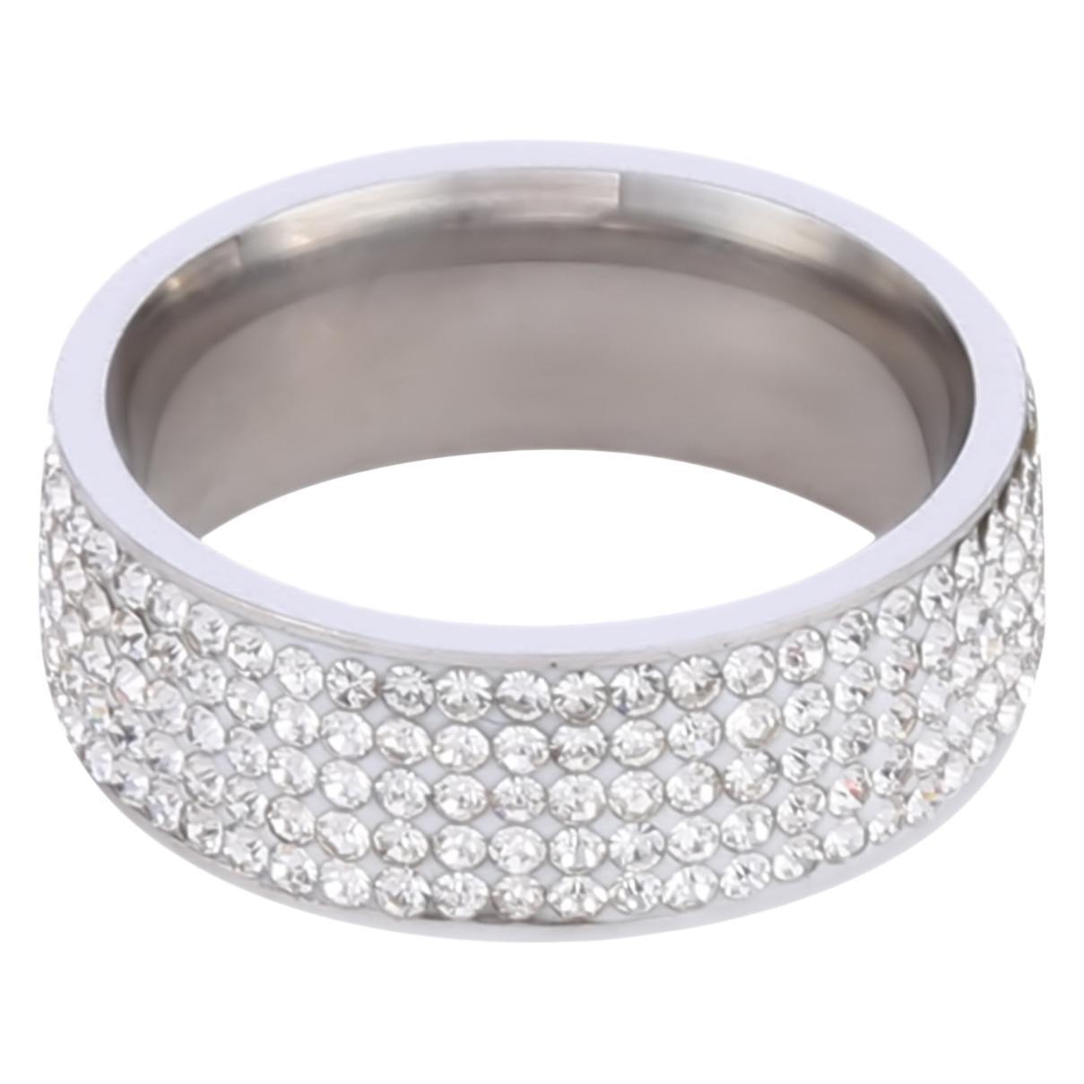Diamond Five-row Ring