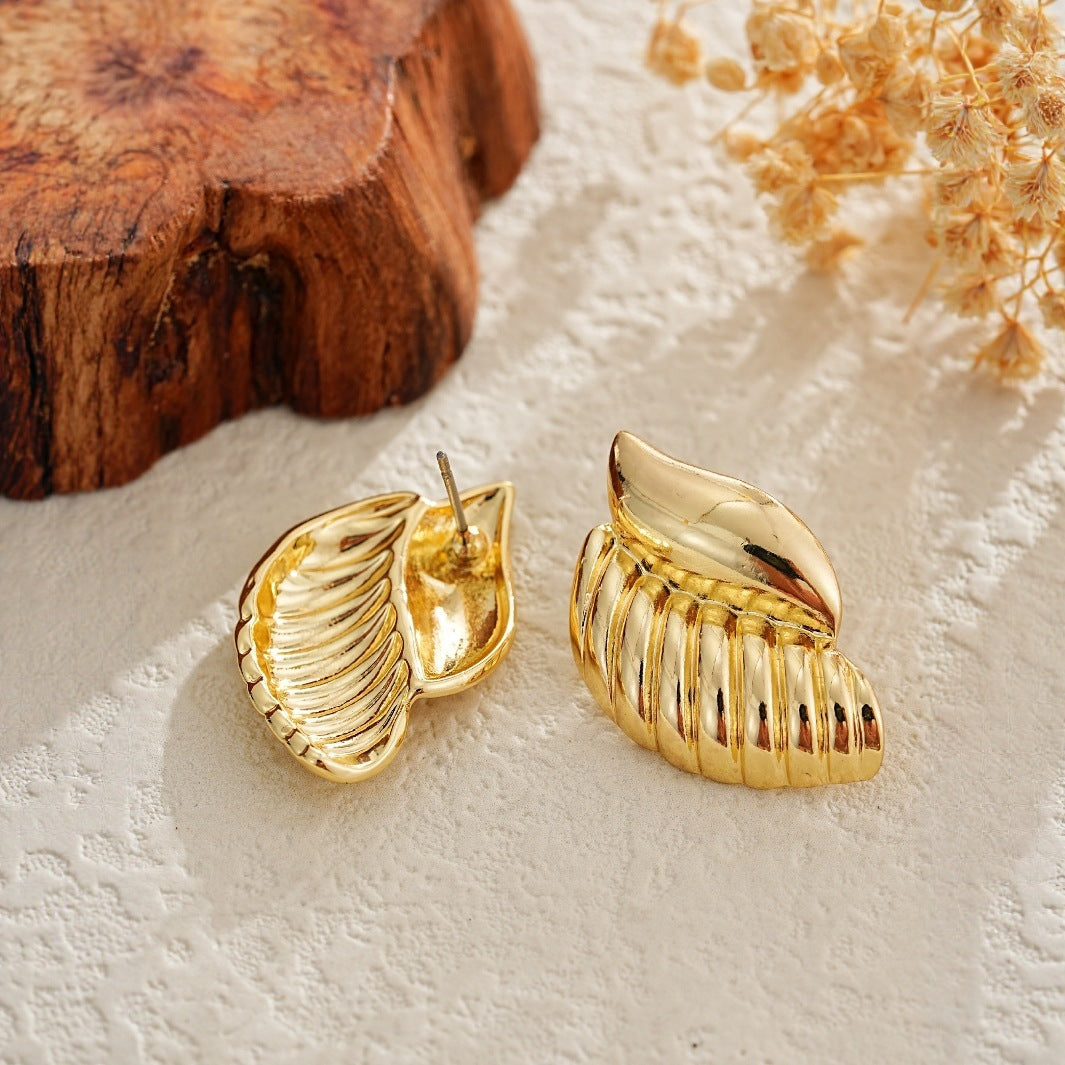 Threaded Water Drop Earrings Simple Women's Earrings