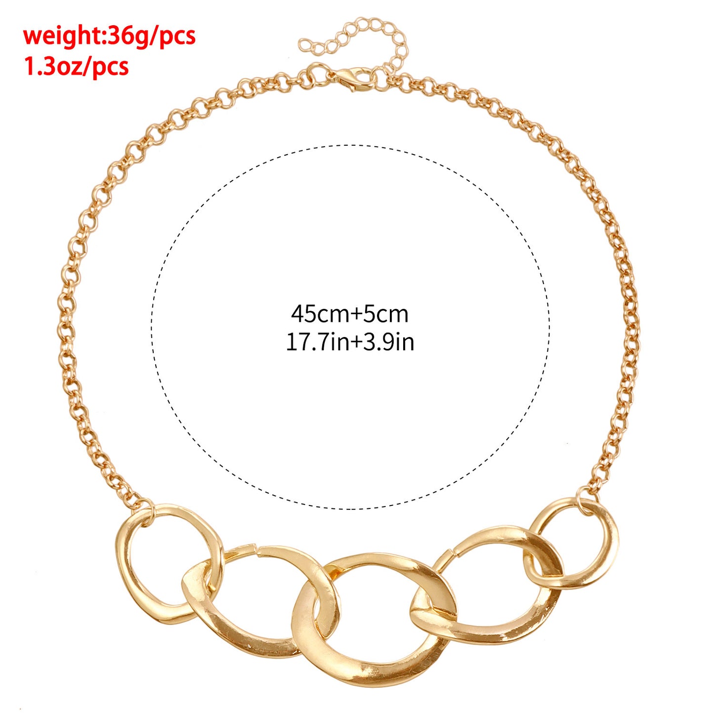 Fashionable Punk Geometric Hollow Stud Earrings