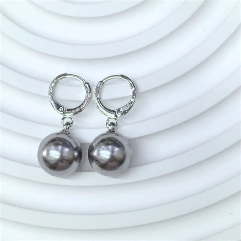 Niche Design Advanced Round Face Temperament Ear Clip