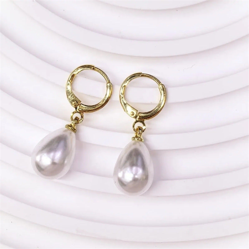 Niche Design Advanced Round Face Temperament Ear Clip