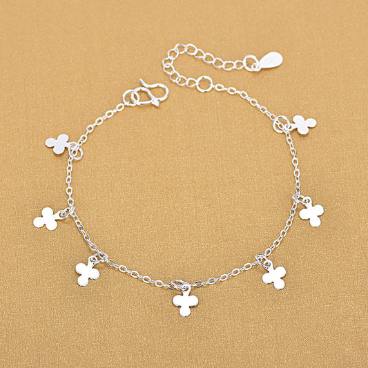 Irish National Flower Clover Lucky Bracelet Fashion Simple Gifts
